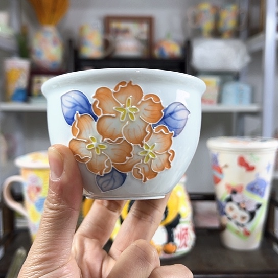 手绘高温釉下彩陶瓷