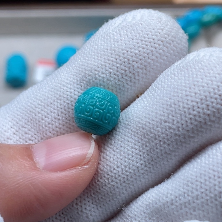 绿松石未镶嵌珠宝奇石9.7