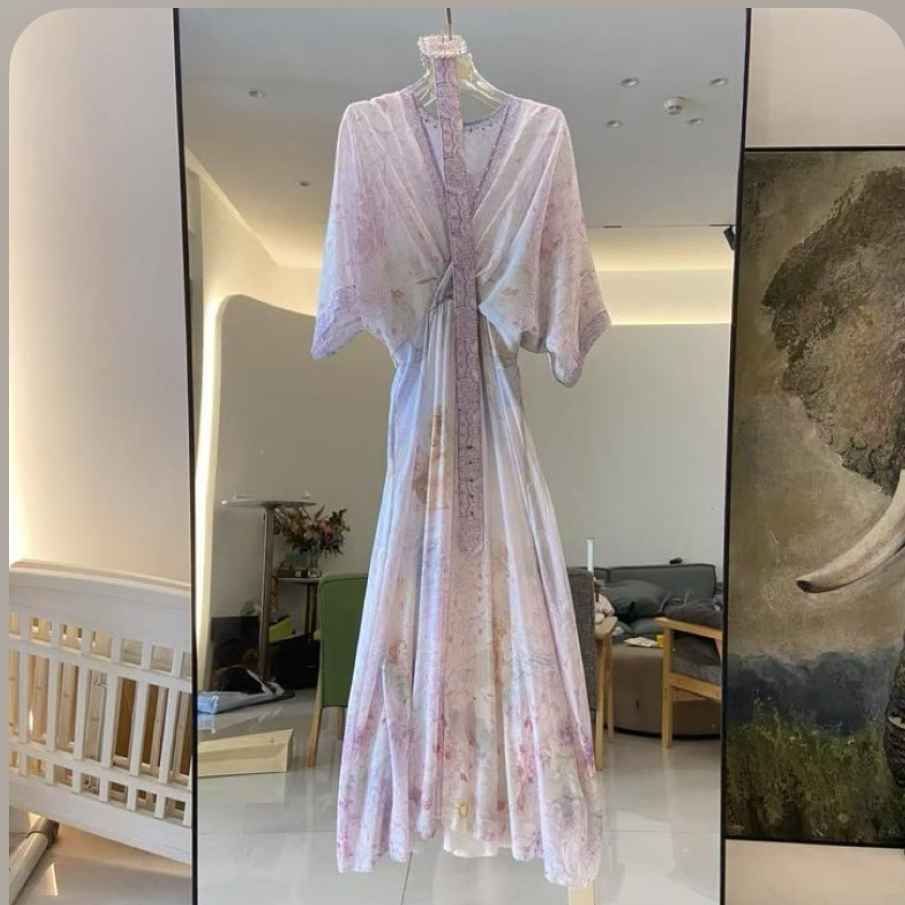 桑蚕丝连衣裙HFQY25029