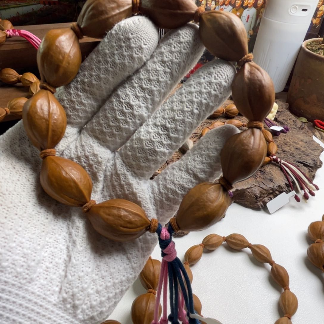 手串/手链橄榄核锦沄-1929原生态梅林铁核