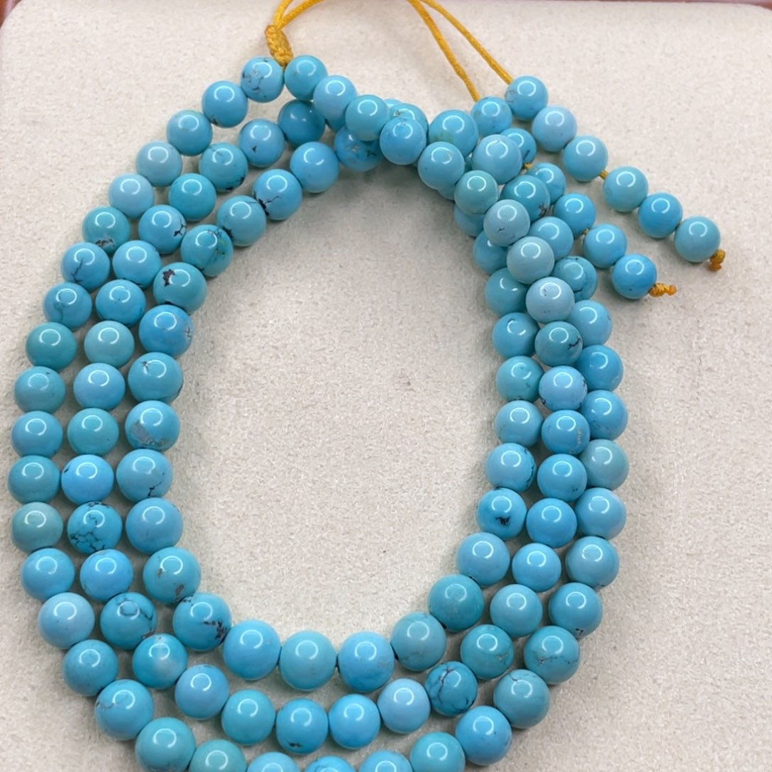 绿松石未镶嵌颈饰