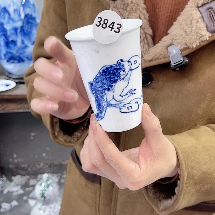 摆件吴义松陶瓷直播间3843