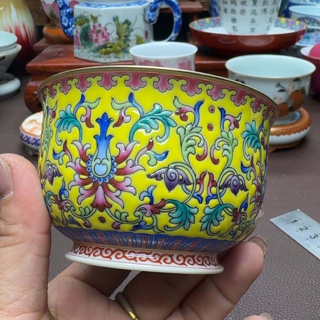 瓷片景德镇仿古手工制作精品展示