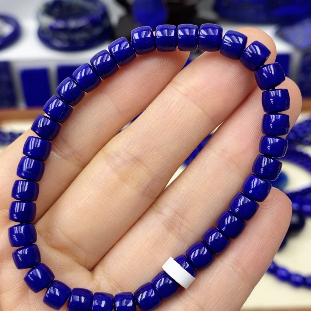 青金石手链未镶嵌