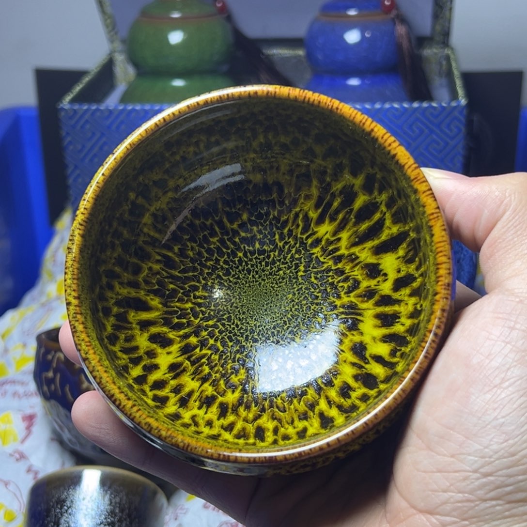 茶盏建阳建盏喝茶主人杯