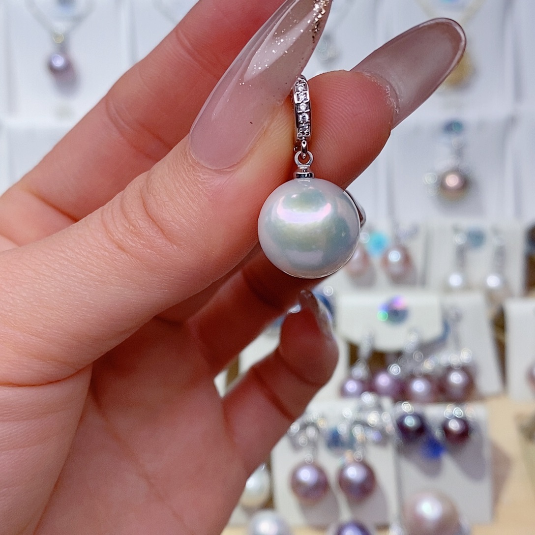 未镶嵌淡水珍珠吊坠(赠链)