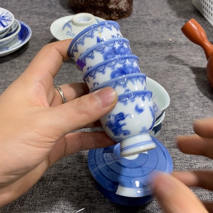 紫砂茶杯非常漂亮好看的花瓶