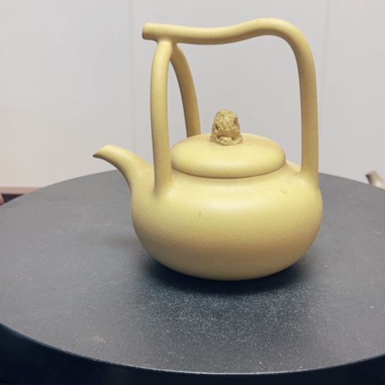 紫砂茶壶本地料半手工瑕