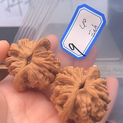 文玩核桃吊坠三****}虎