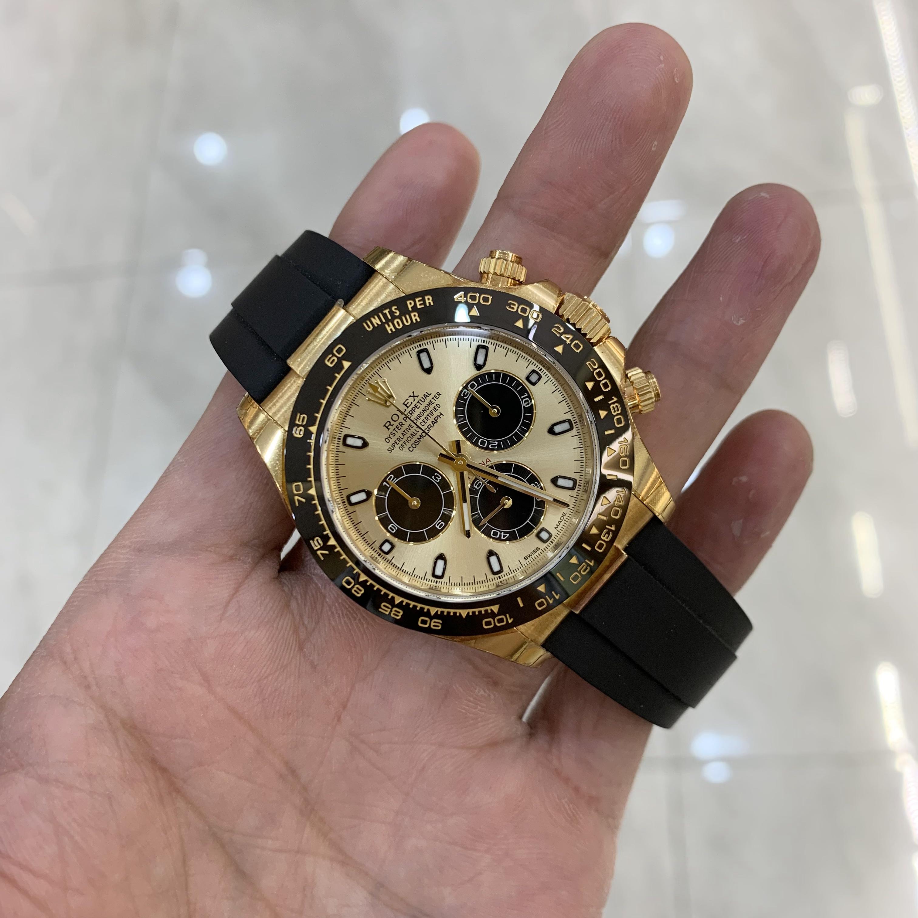 99新 Rolex/劳力士 M116518LN-0048 胶带余文乐 单表