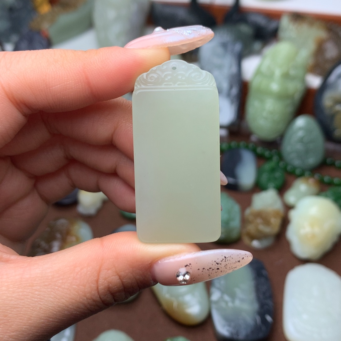 和田玉挂件未镶嵌