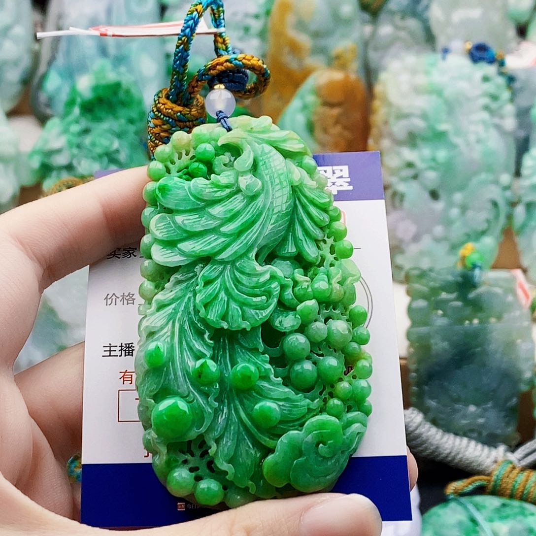 吊坠(不含链)未镶嵌翡翠周*子