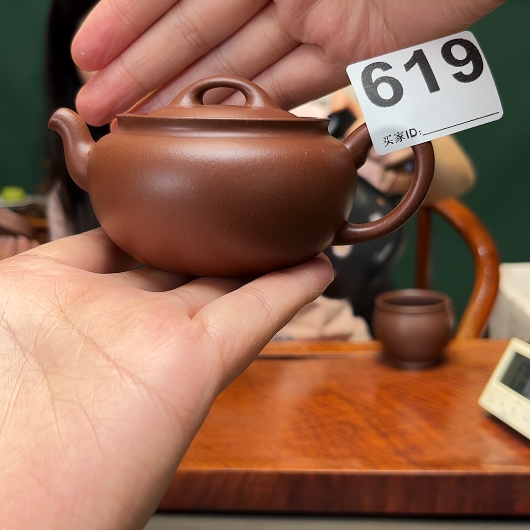 紫砂茶宠大雪紫砂619