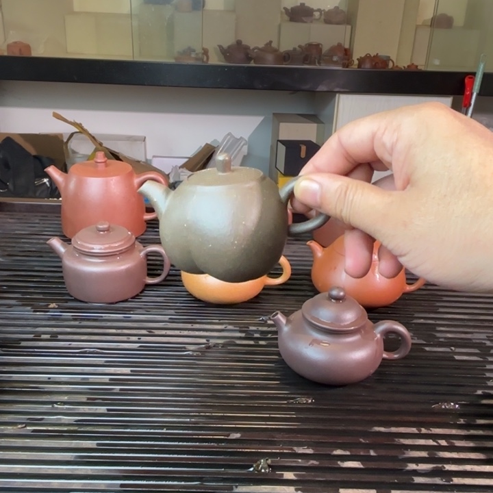 緑***缘紫砂茶壶浮力放漏