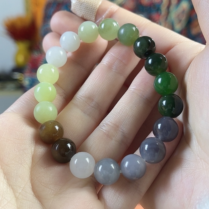 和田玉手串未镶嵌