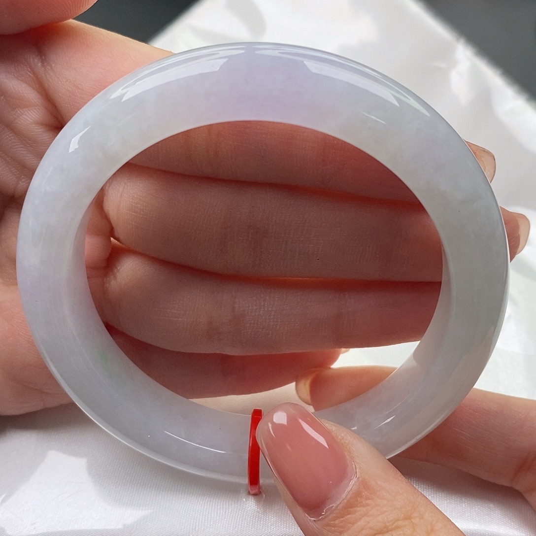 翡翠未镶嵌手镯缅甸天然A货翡翠 56