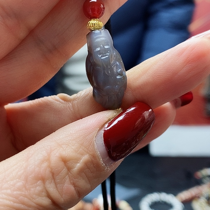 玛瑙/玉髓手链合金