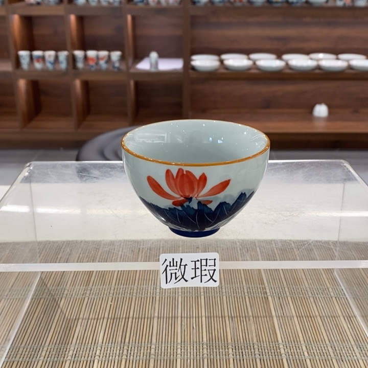 釉下老陶泥手工绘制