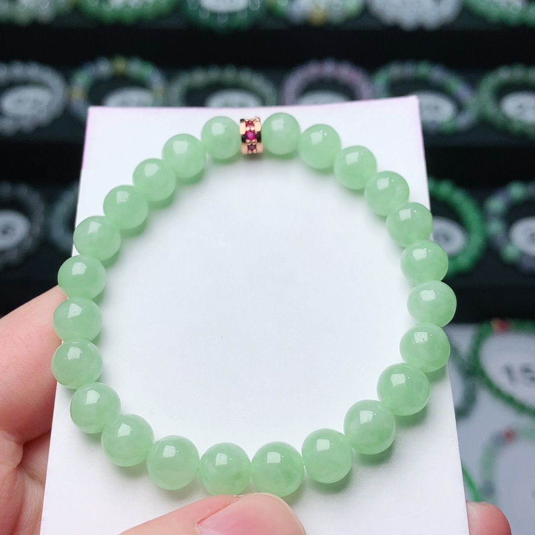 翡翠手链未镶嵌翡翠