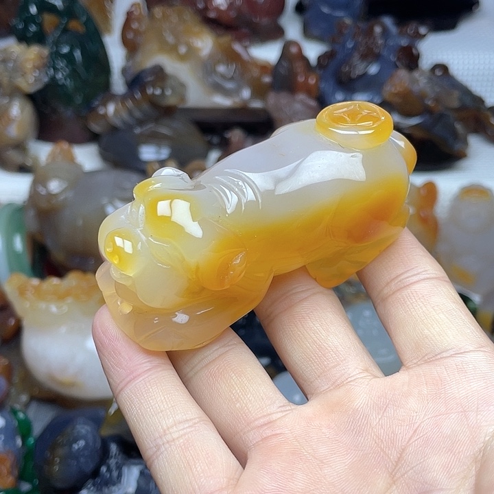 玛瑙/玉髓饰品未镶嵌