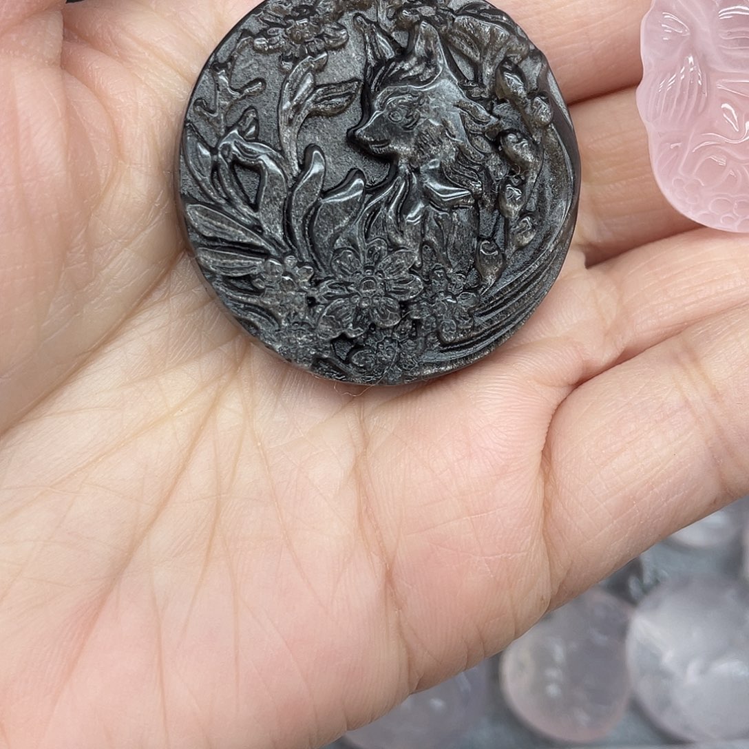 水晶吊坠配件未镶嵌