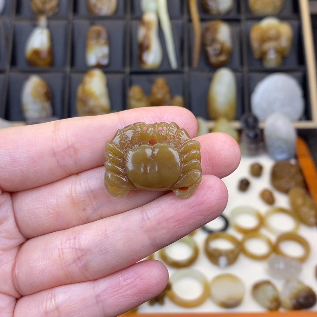 清***️和田玉未镶嵌颈饰