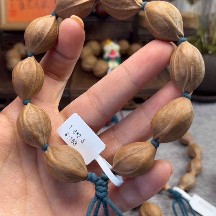 橄榄核手串/手链梅林铁核1.8*2.6