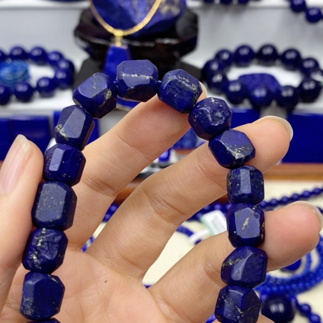 青金石手链未镶嵌柳*金