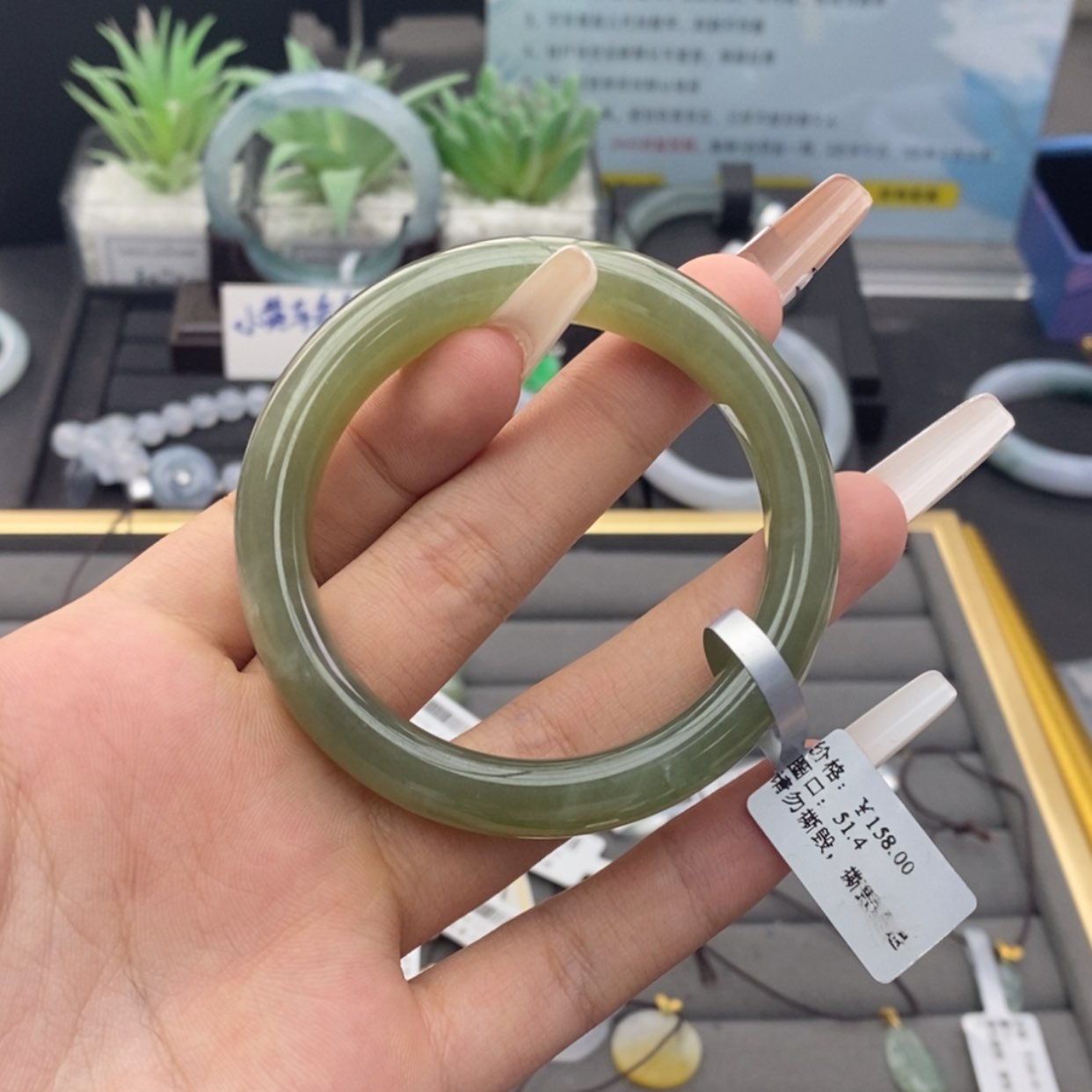 【闪购商品】未镶嵌手镯和田玉（糖玉）