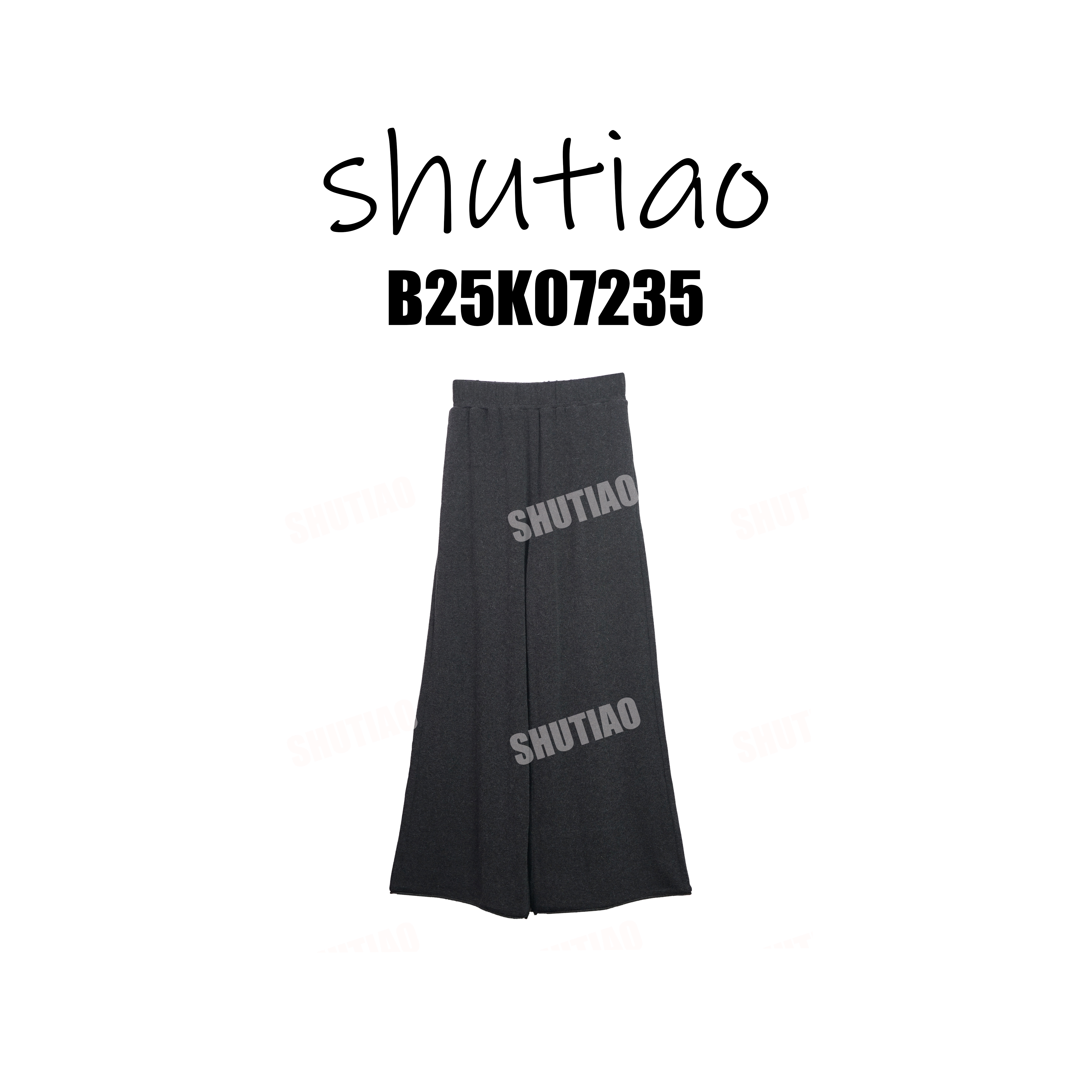 【SHUTIAO】2025秋冬：新款小众设计裤子B25K07235