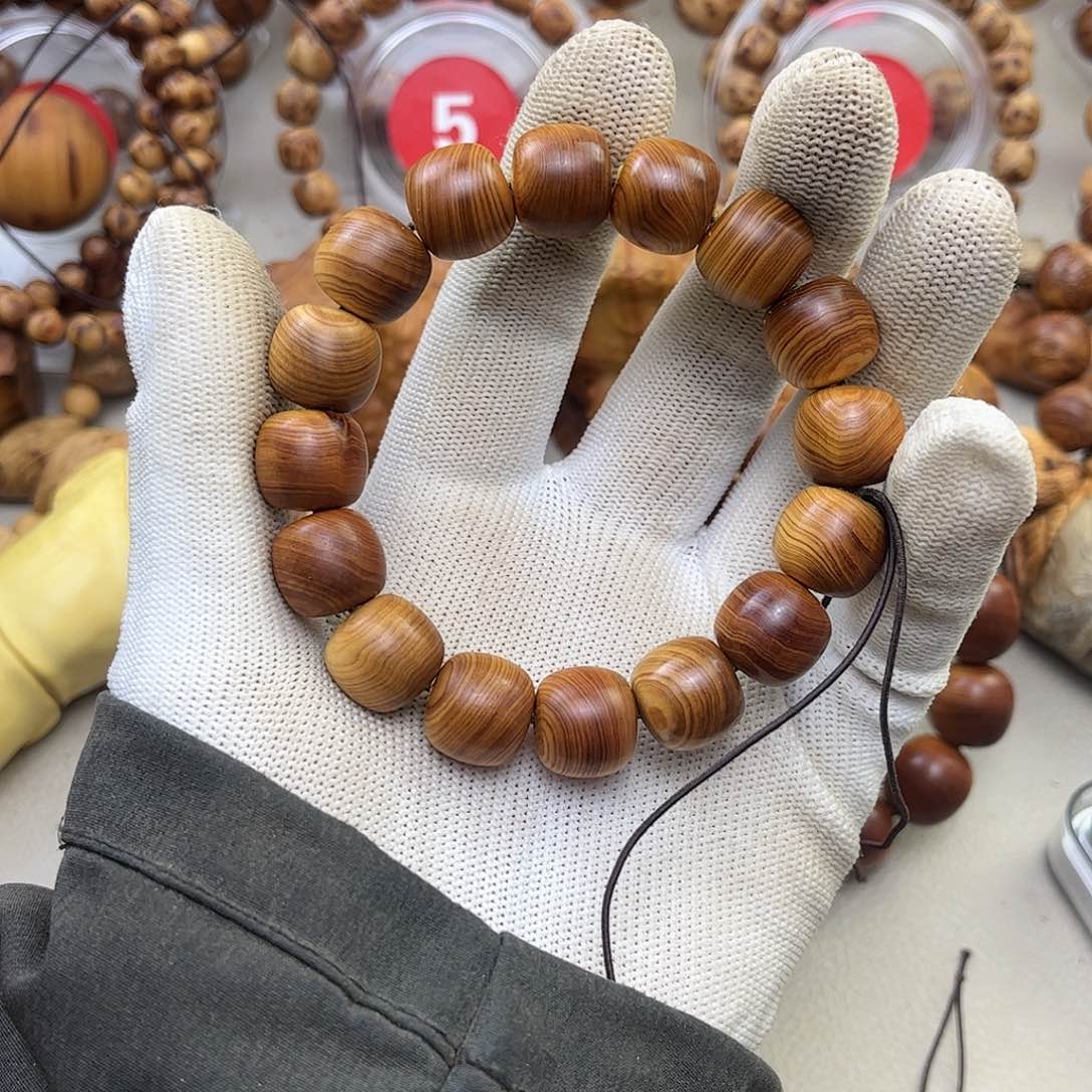 柏木（崖柏）手串/手链五***轻1314红油太行