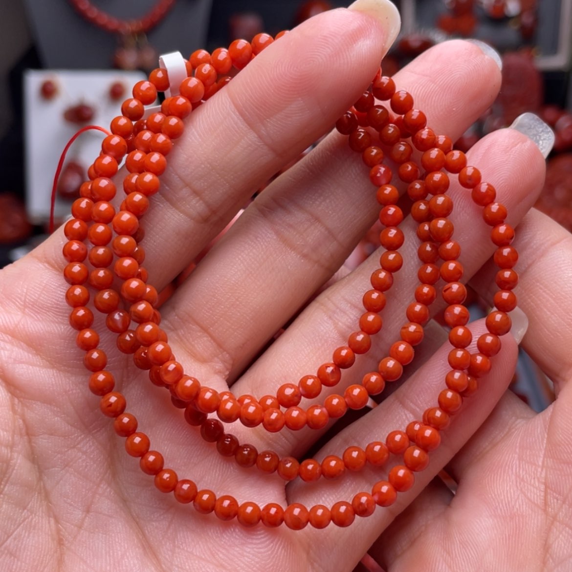 【闪购商品】南红玛瑙3.8➕多圈未镶嵌