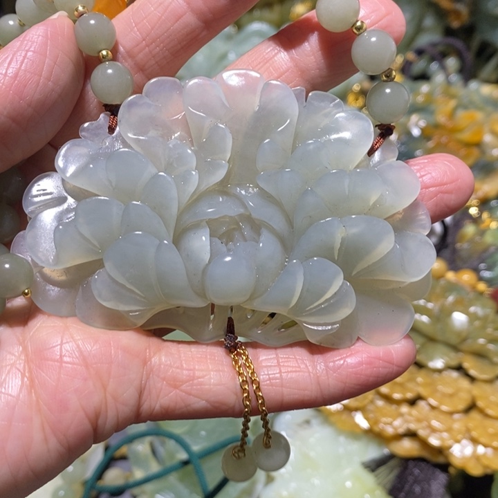 岫玉岫玉吊坠未镶嵌