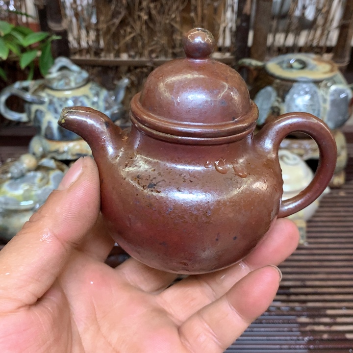 紫砂茶壶纯自然高温裸柴烧
