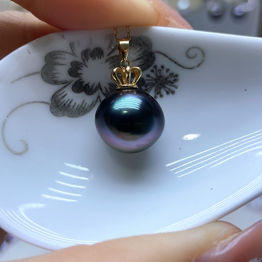 海水珍珠颈饰18K金镶嵌