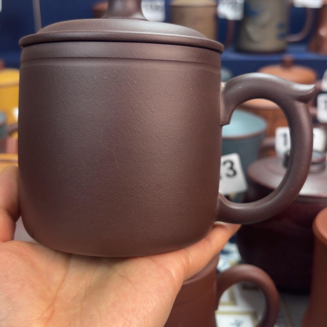 紫砂茶杯紫砂盖杯