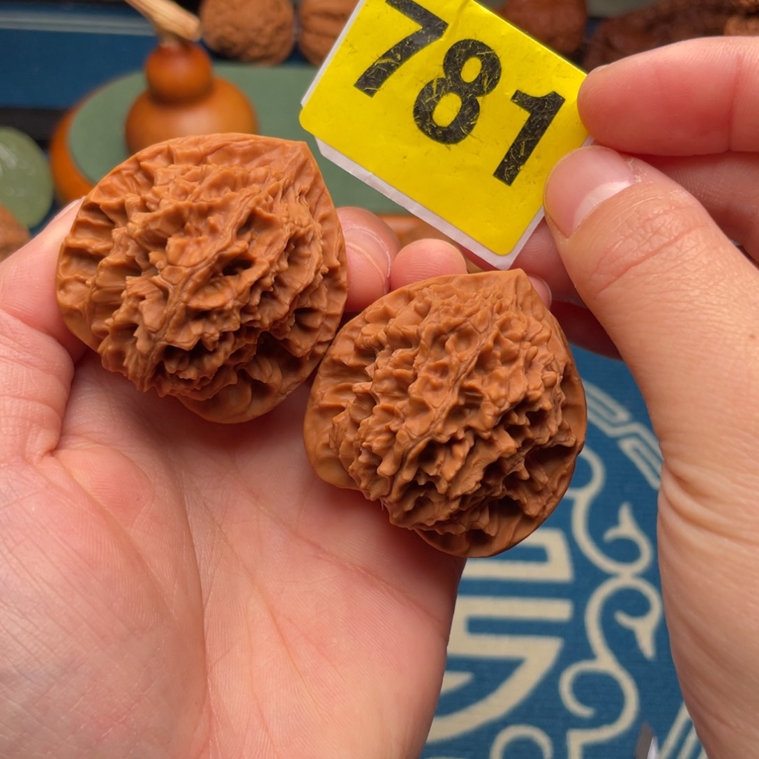 把件文玩核桃41龙纹781号