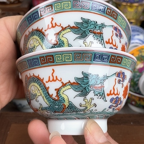 景德镇陶瓷藏式茶碗