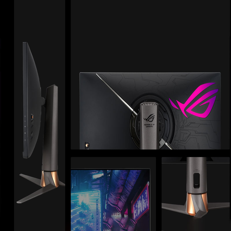 99新 ASUS/华硕 华硕pg27uqr 4k 160hz 游戏 27英寸 显示器电竞