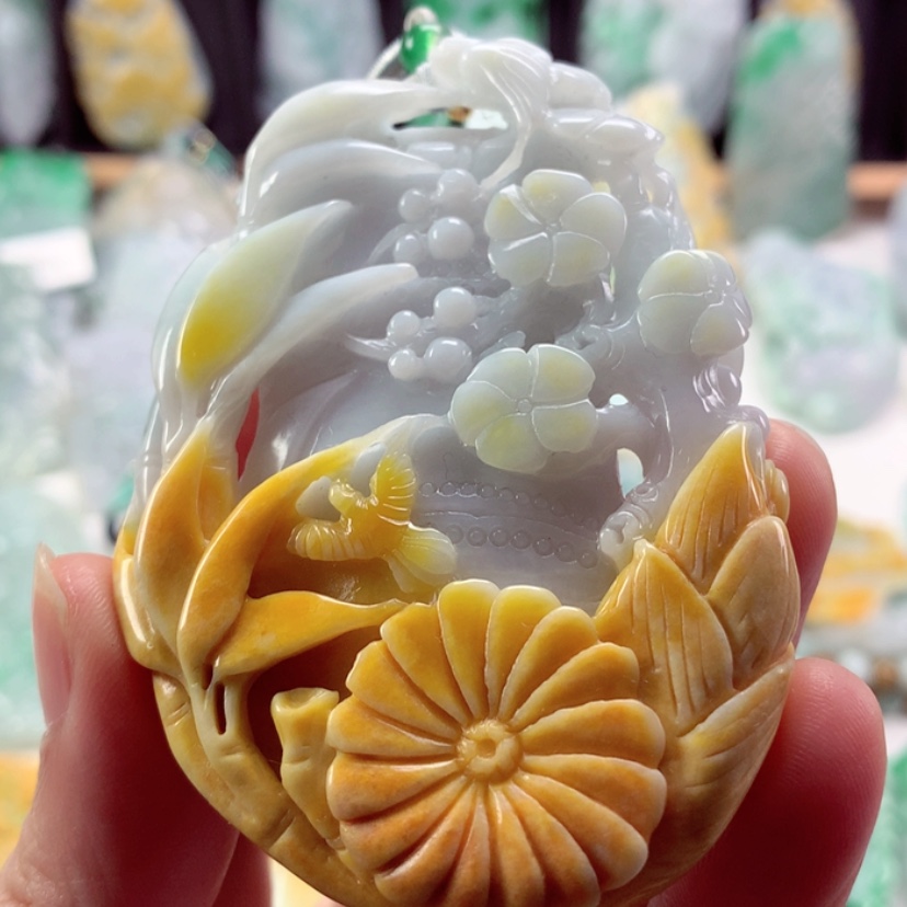 【闪购商品】翡翠吊坠(不含链)未镶嵌