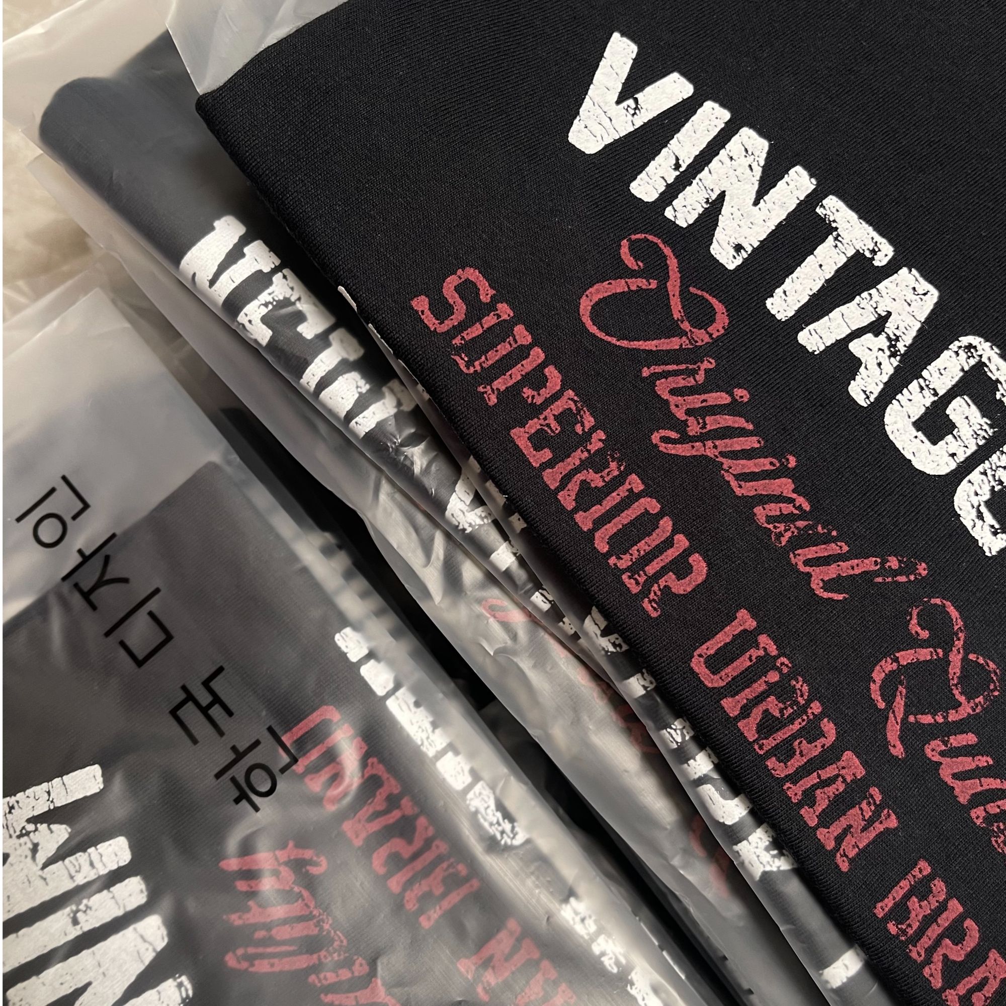 纯棉字母印花儿童短袖 男童女童T恤 100%棉