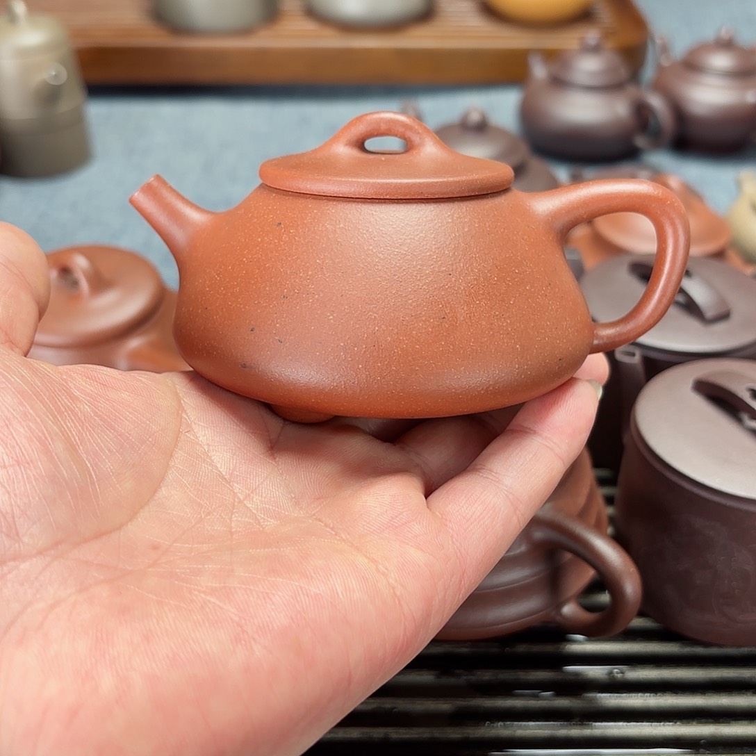 紫砂茶壶全手工平盖