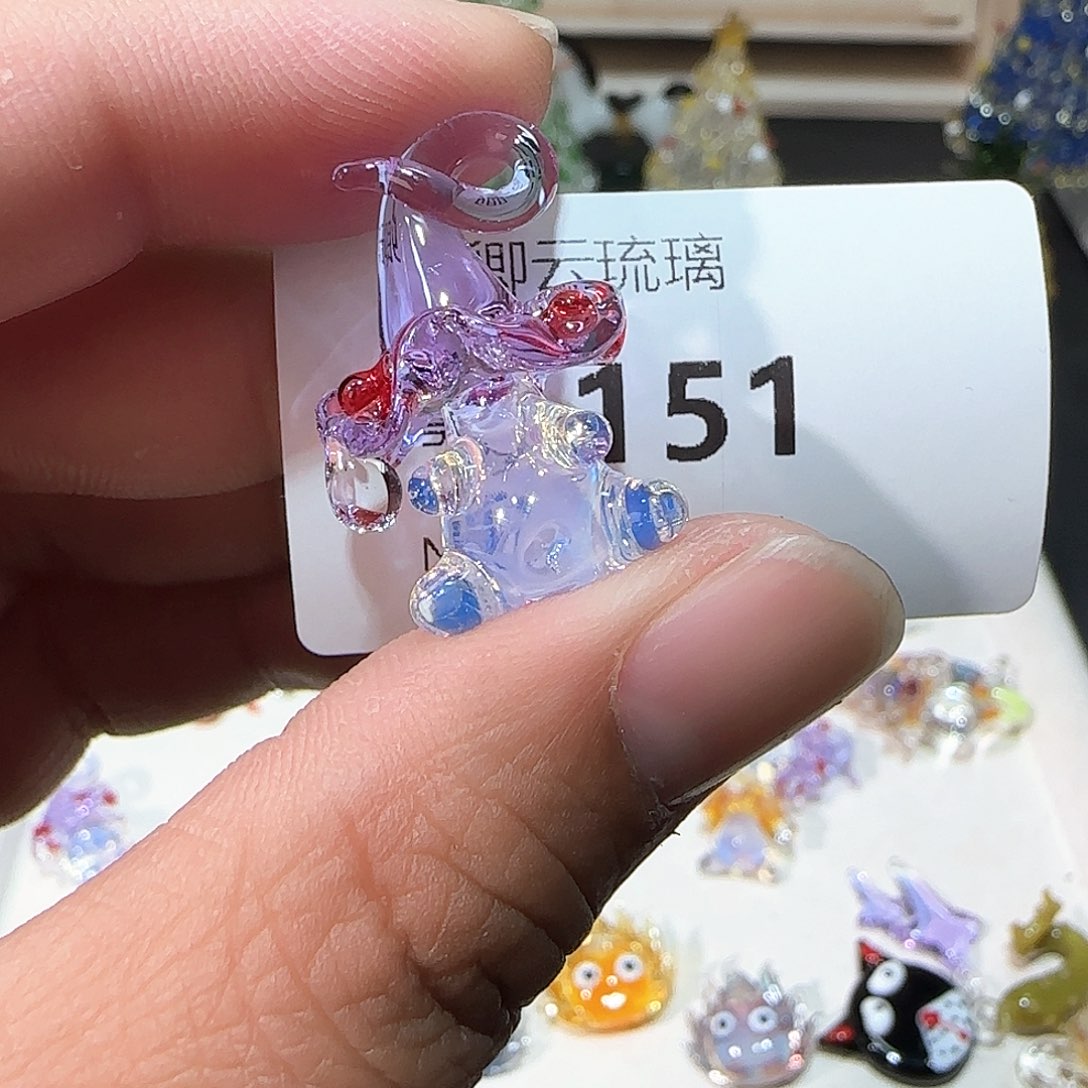 玻璃吊坠(不含链)151蘑菇