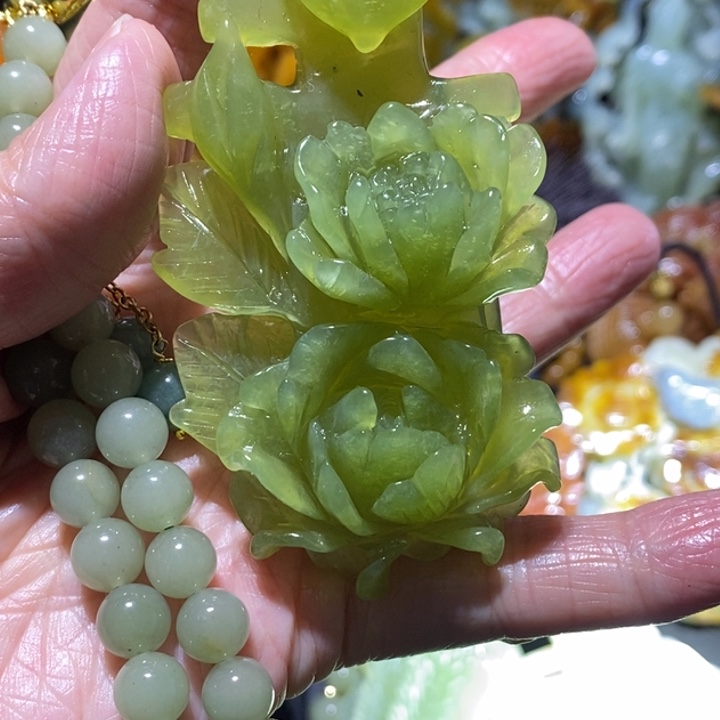 岫玉岫玉吊坠未镶嵌