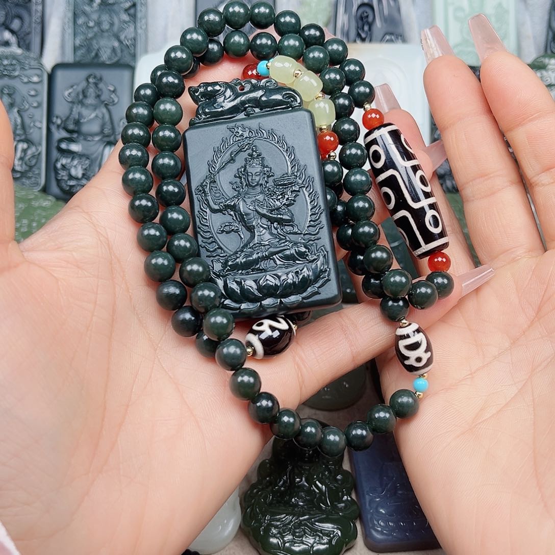 和田玉颈饰未镶嵌L**-