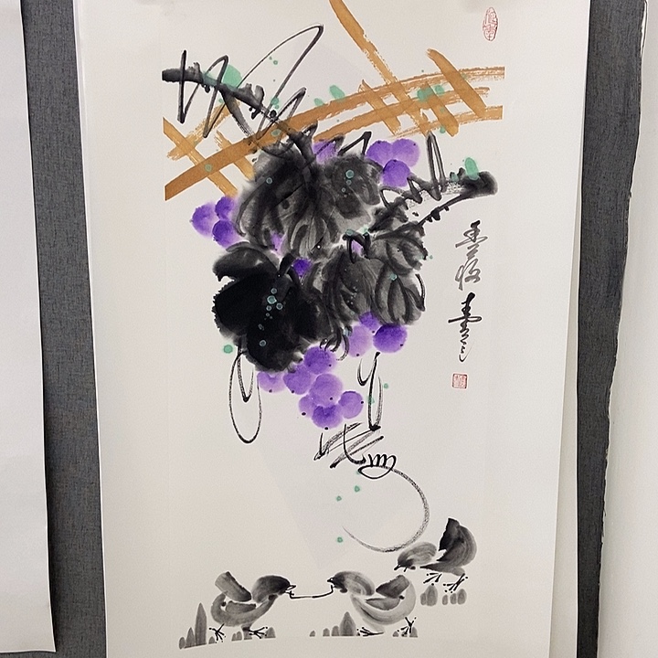 国画手写手绘国画作品18