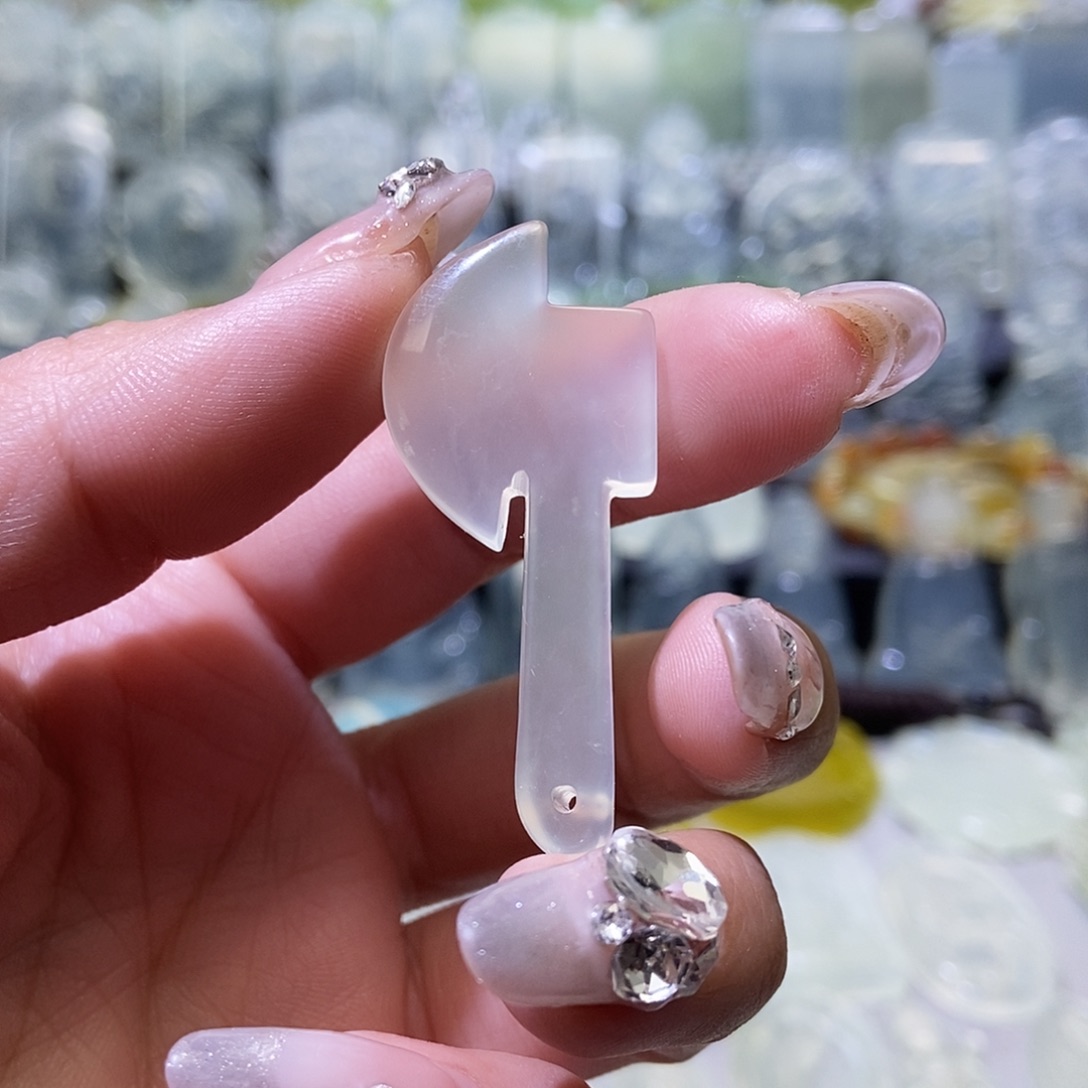 岫玉吊坠未镶嵌吊坠