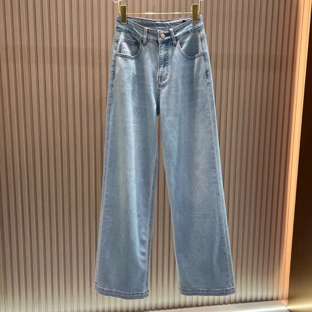 2050L家牛仔阔腿裤