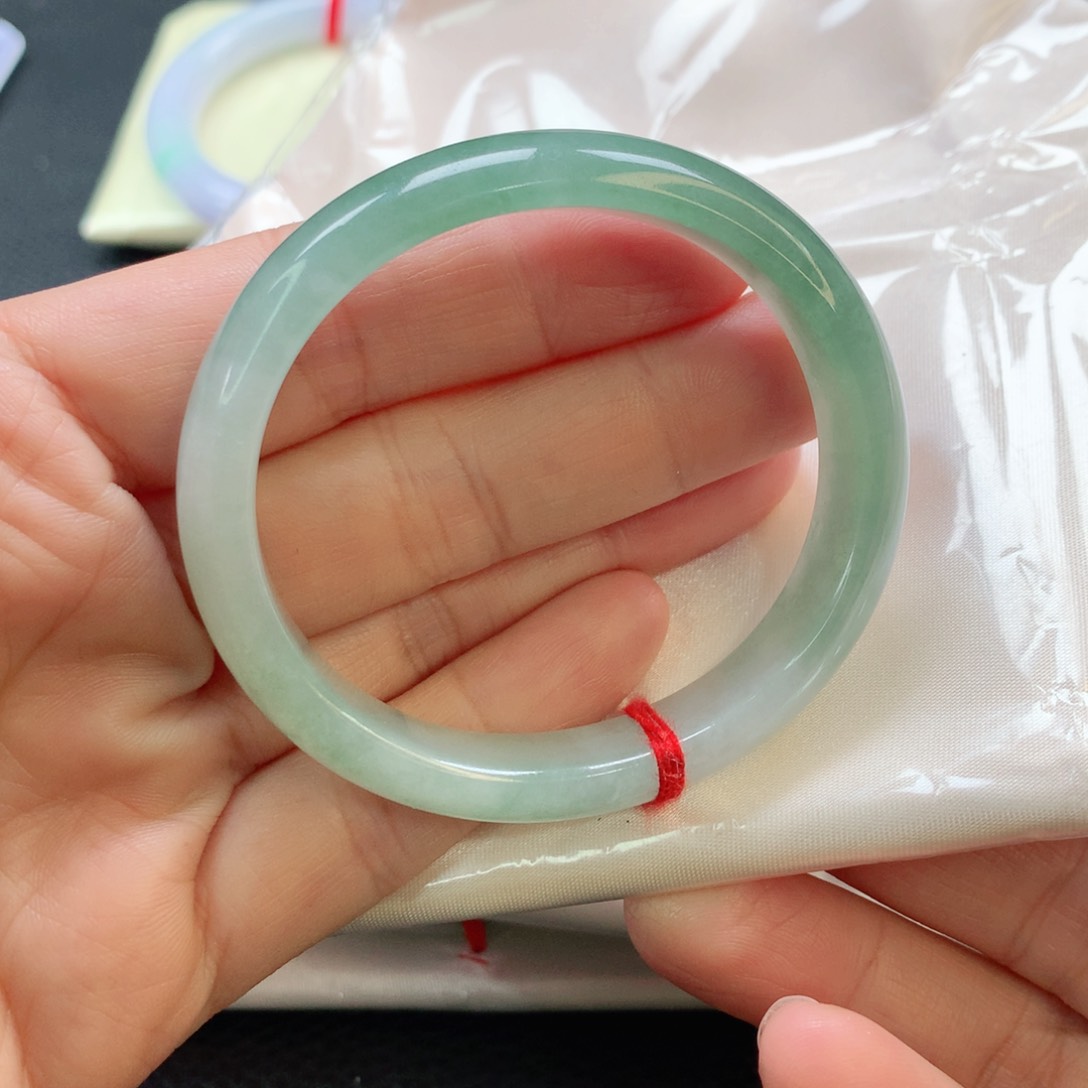 翡翠手镯未镶嵌52.5贵妃