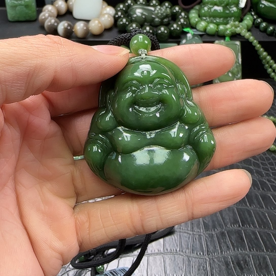 和田玉（碧玉）未镶嵌珠宝奇石